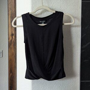 Athleta Breezy Twist Tank Black XXS